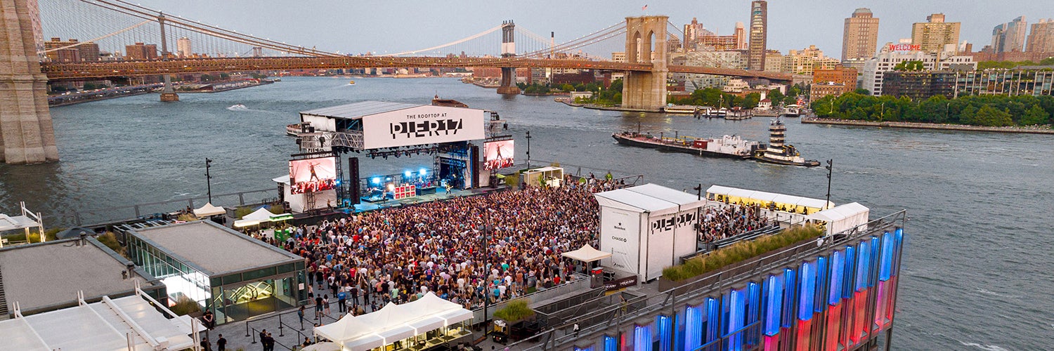 The Rooftop at Pier 17 - New York | Tickets, Schedule ...